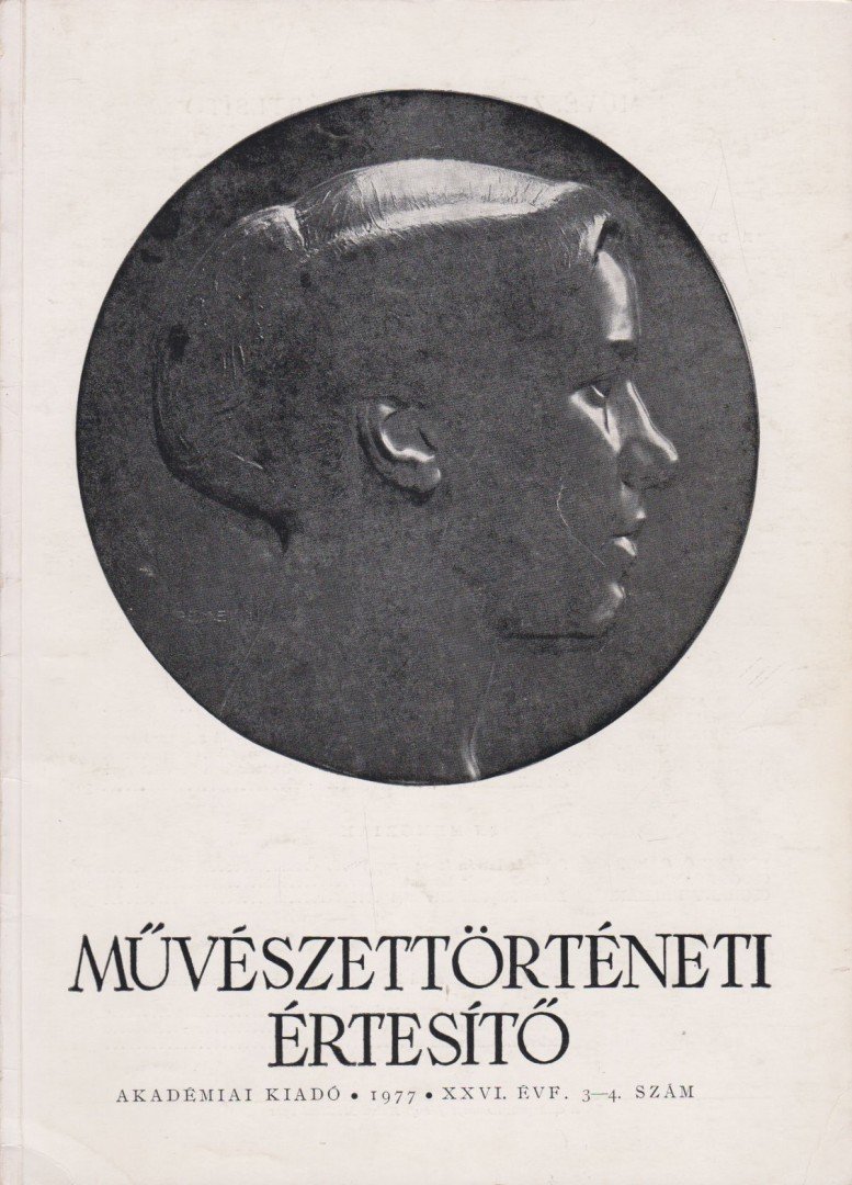 Pogány Ö. Gábor dr. - Művészettörténeti értesítő XXVI. évf. 3-4. szám [antikvár]