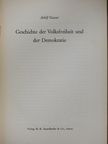 Adolf Gasser - Geschichte der Volksfreiheit und der Demokratie [antikvár]