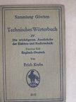 Erich Krebs - Technisches Wörterbuch IV/2. [antikvár]