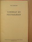 Vas Zoltán - Tizenhat év fegyházban [antikvár]