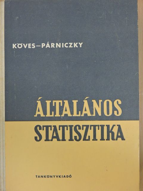 Dr. Köves Pál - Általános statisztika [antikvár]