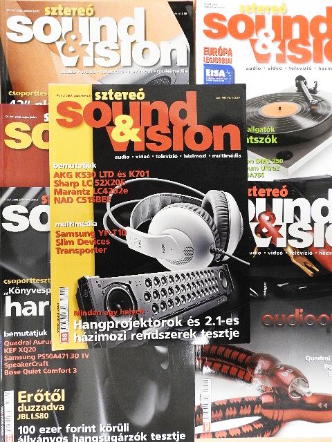 Sztereó - Sound & Vision 2008. január-december [antikvár]