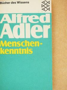 Alfred Adler - Menschenkenntnis [antikvár]