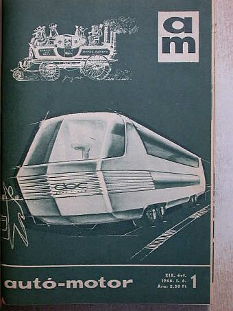 Almássy Tibor - Autó-Motor 1966. január-december [antikvár]