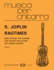 JOPLIN,S. - RAGTIMES KÉT DARAB GITÁRRA