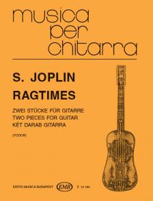 JOPLIN,S. - RAGTIMES KÉT DARAB GITÁRRA
