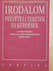 Daragó Dénes - Irodalom felvételi tesztek és kérdések [antikvár]