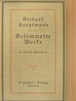 Gerhart Hauptmann - Gesammelte Werke II. (gótbetűs) [antikvár]
