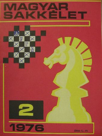Dr. Bán Jenő - Magyar Sakkélet 1976. február [antikvár]