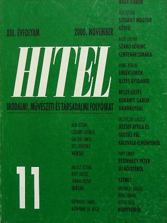 Ágh István - Hitel 2000. november [antikvár]