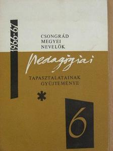 Balázsi Lajos - Csongrád megyei nevelők pedagógiai tapasztalatainak gyűjteménye VI. [antikvár]