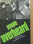 Christine Woodward - People Overheard -Teacher's book [antikvár]