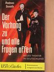 Klaus Fischer - Der Vorhang zu und alle Fragen offen [antikvár]
