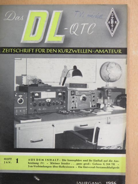 Dr. G. Lange-Hasse - Das DL-QTC Januar 1956 [antikvár]