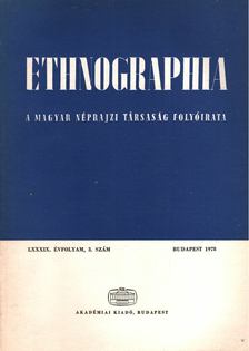 Hofer Tamás - Ethnographia 1978/3 [antikvár]