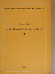 Dr. Szabó László - Marketingkutatás - piackutatás II. (töredék) [antikvár]