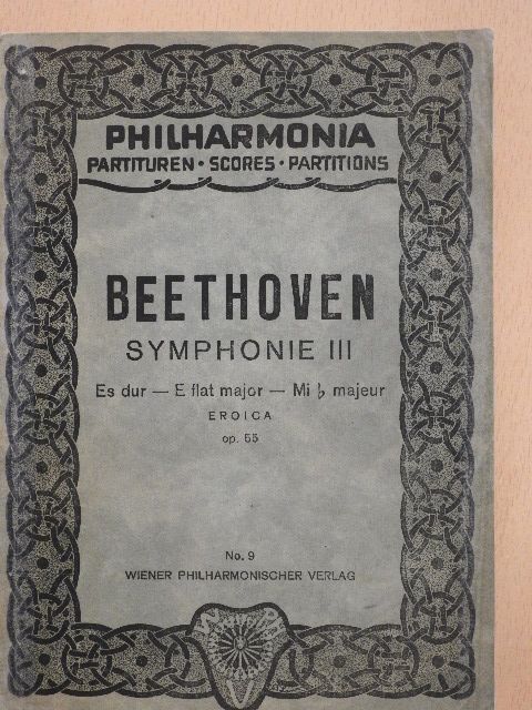 Ludwig van Beethoven - Symphonie III.  [antikvár]