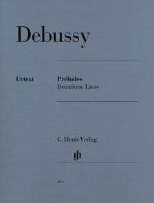 DEBUSSY - PRÉLUDES DEUXIEME LIVRE POUR PIANO URTEXT (HEINEMANN/LESURE/THEOPOLD)