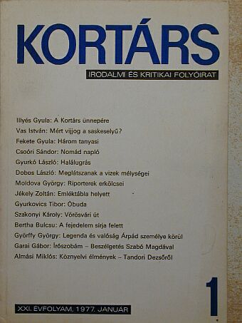 Ablonczy László - Kortárs 1977. január [antikvár]