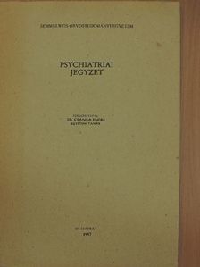 Berghammer Rita - Psychiatriai jegyzet [antikvár]