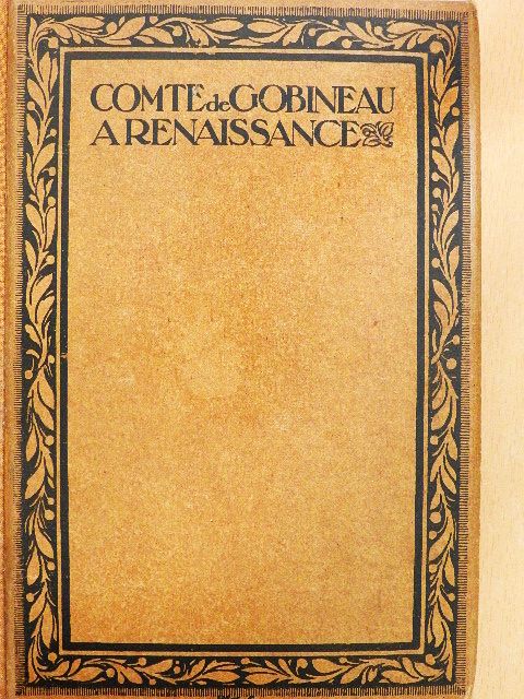 Comte de Gobineau - A renaissance [antikvár]