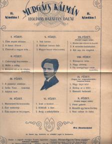 MURGÁCS KÁLMÁN - Murgács Kálmán legujabb hazafias dalai [antikvár]
