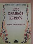 1200 találós kérdés a magyar folklór világából [antikvár]