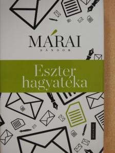 Márai Sándor - Eszter hagyatéka [antikvár]