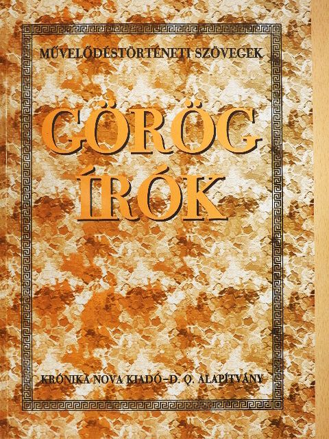 Aiszóposz - Görög írók [antikvár]