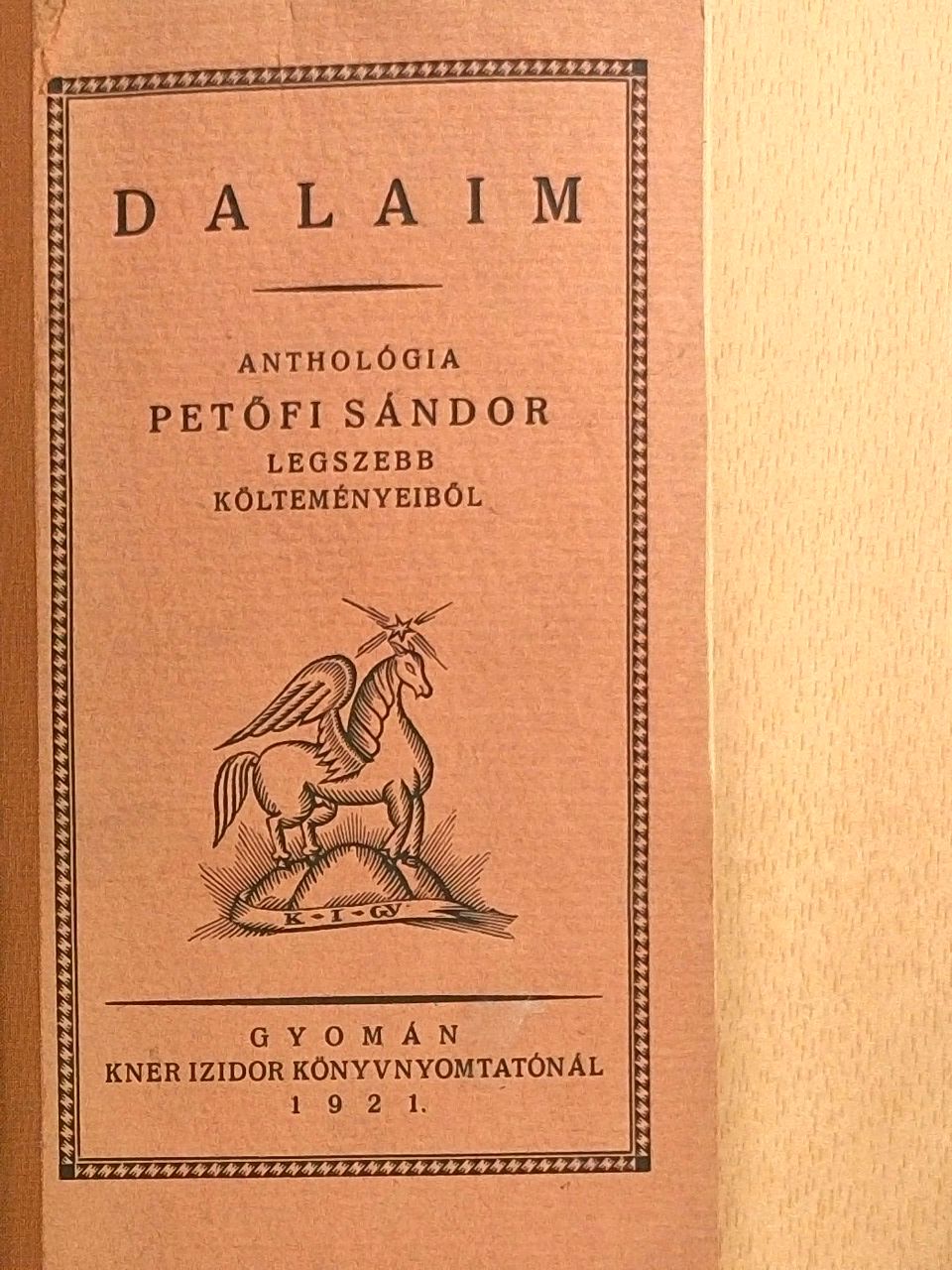 Petőfi Sándor - Dalaim [antikvár]