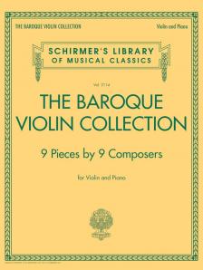 THE BARPQUE VIOLIN COLLECTION. 9 PIECES BY 9 COMPOSERS FOR VIOLIN AND PIANO