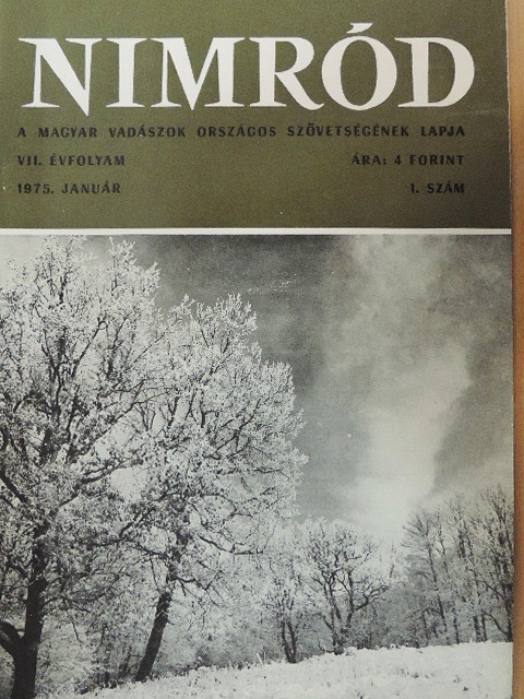 Nimród 1975. január [antikvár]