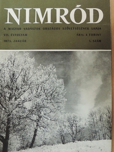 Nimród 1975. január [antikvár]