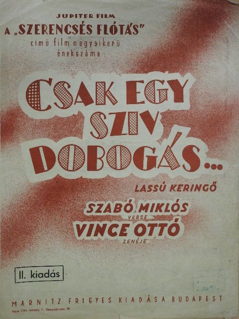 Szabó Miklós - Csak egy sziv dobogás... [antikvár]