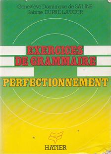 Exercices de grammaire [antikvár]