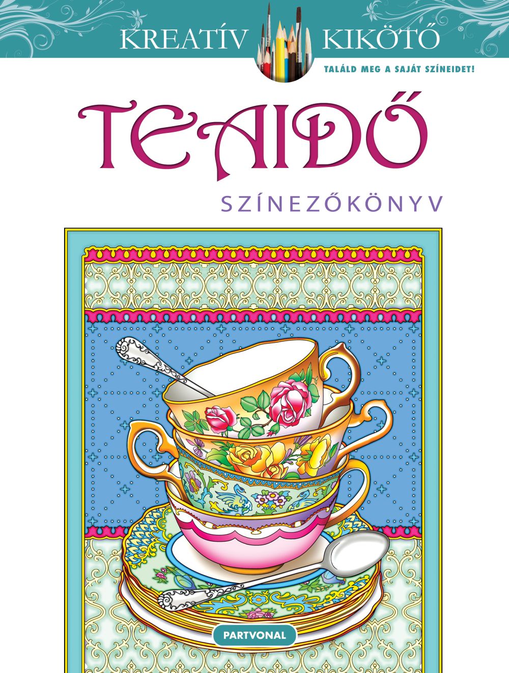 Marty Noble - Teaidő - Színezőkönyv