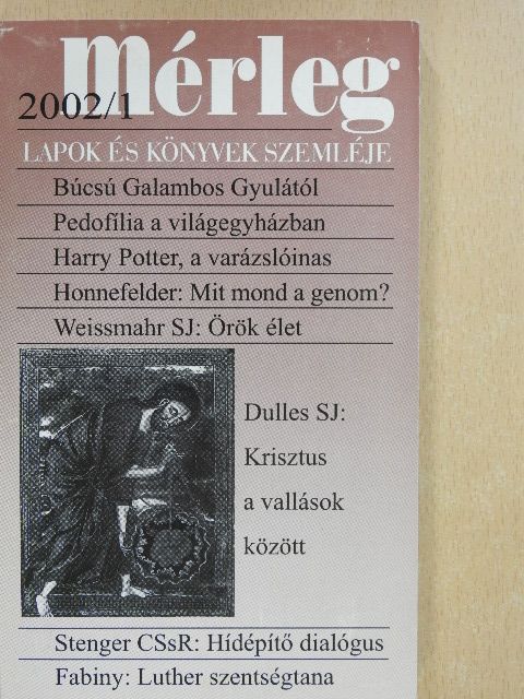 Avery Dulles - Mérleg 2002/1. [antikvár]