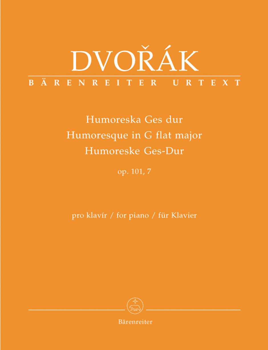 DVORAK - HUMORESQUE IN G FLAT MAJOR OP.101,7 FOR PIANO URTEXT
