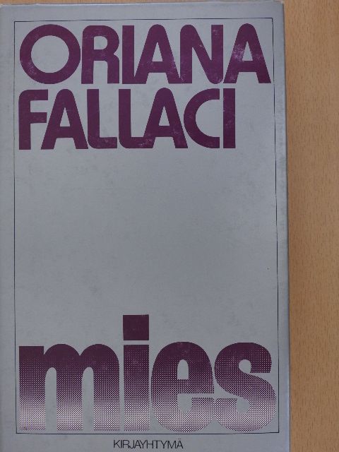 Oriana Fallaci - Mies [antikvár]