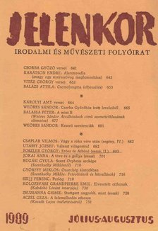 Csordás Gábor - Jelenkor 1989. július-augusztus [antikvár]