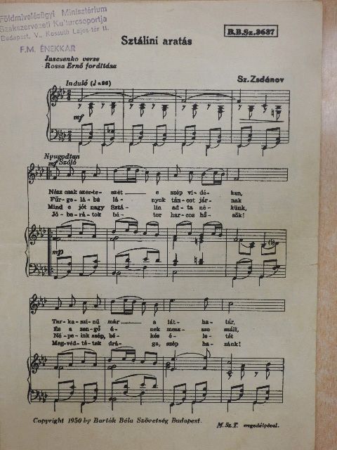 Juscsenko - Sztálini aratás [antikvár]