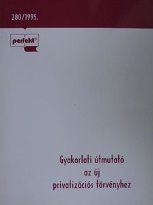Csabai István - Gyakorlati útmutató az új privatizációs törvényhez [antikvár]