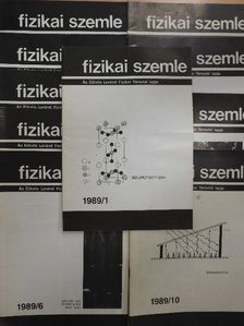 Geszti Tamás - Fizikai Szemle 1989. (nem teljes évfolyam) [antikvár]