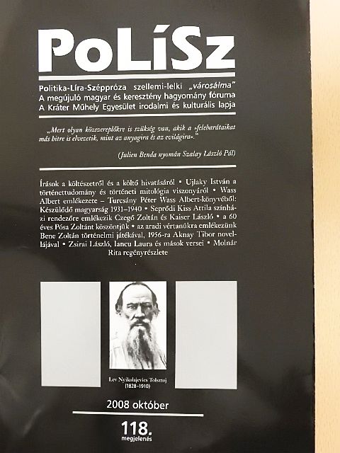 Aaro Hellaakoski - PoLíSz 2008. október [antikvár]