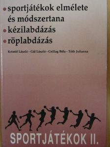 Dr. Csillag Béla - Sportjátékok II. [antikvár]