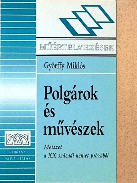 Györffy Miklós - Polgárok és művészek [antikvár]