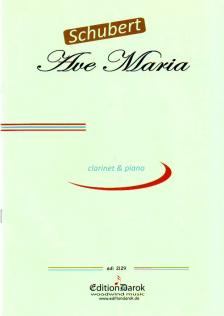Franz Schubert - AVE MARIA OP. 52, NO.6 FOR CLARINET & PIANO, ARRANGEMENT BY CARLO DUERTO