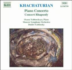 KHACHATURIAN - PIANO CONCERTO CD YABLONSKAYA