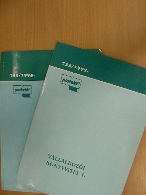 Dr. Sipos Mihály - Vállalkozói könyvvitel I-II. [antikvár]