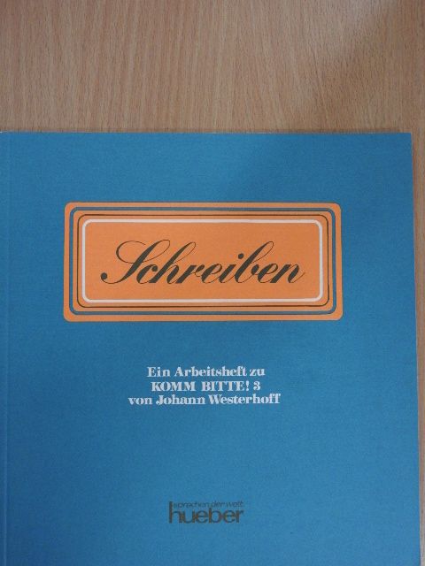 Johann Westerhoff - Schreiben [antikvár]